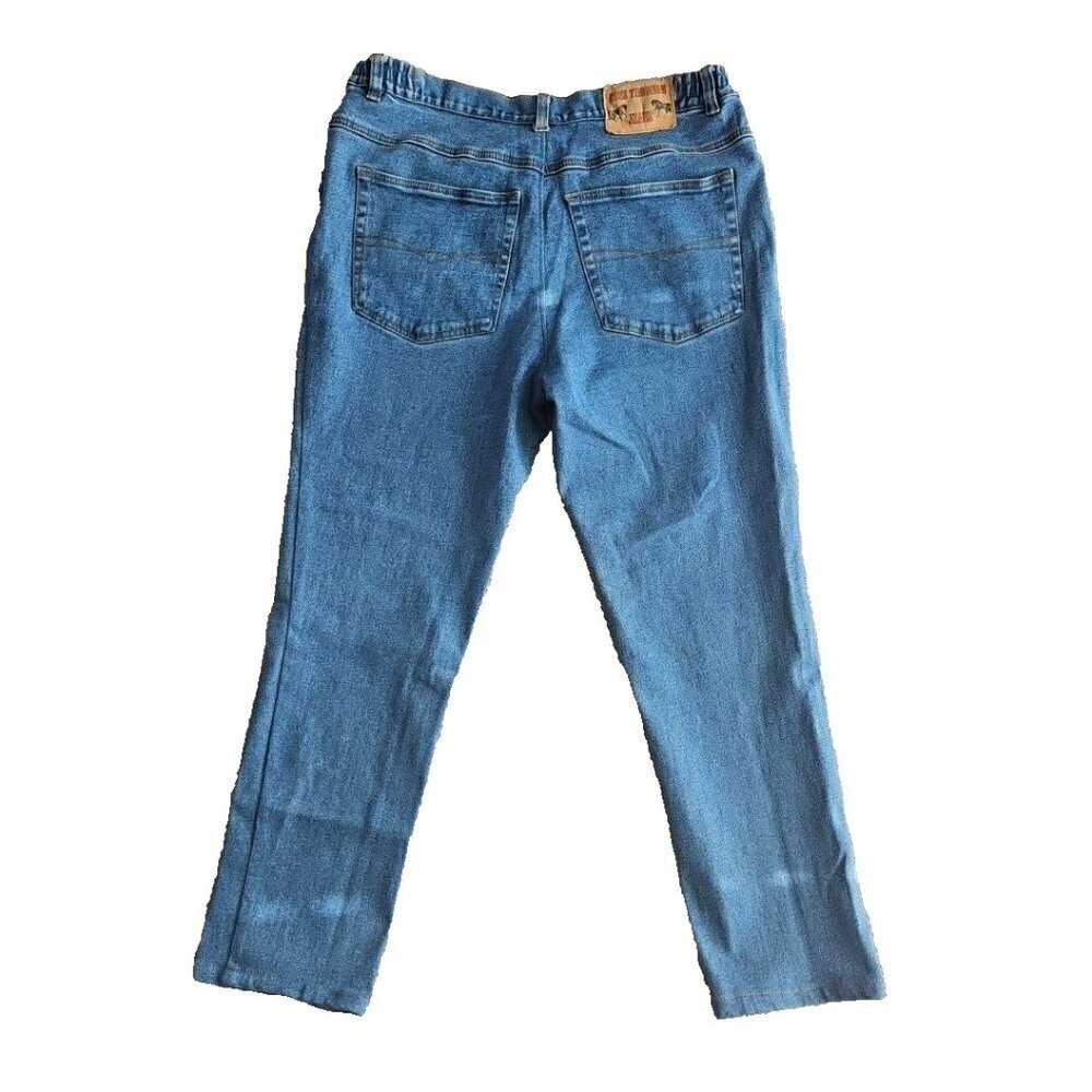 Ross Thompson Jeans Men's Size 40WX30L Light Wash Denim Pants Straight Cut - Picture 3 of 15